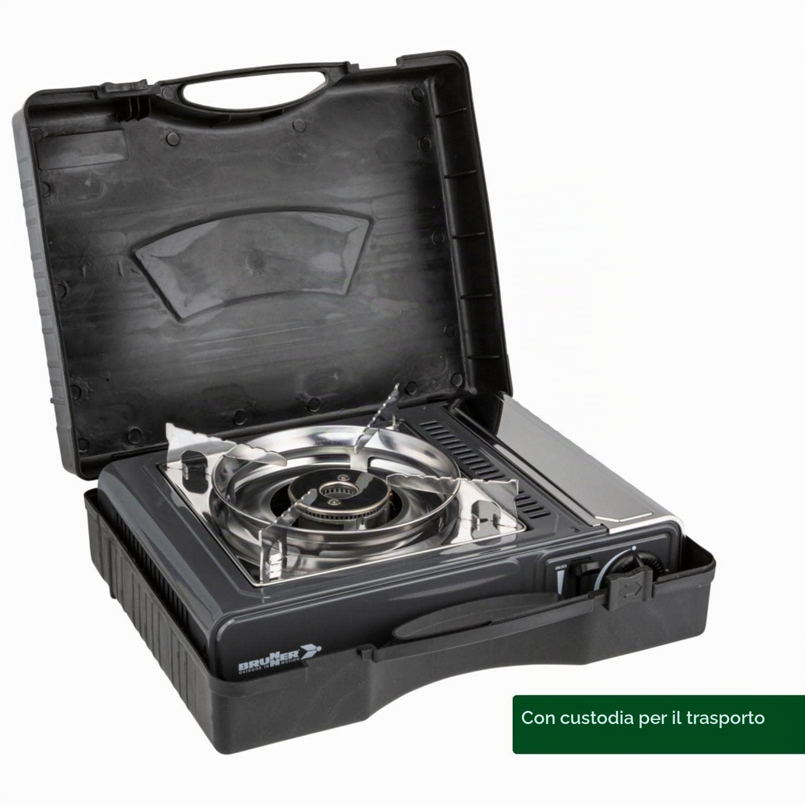 Brunner Devil SD NG fornello a gas 2,2 kW con valigetta