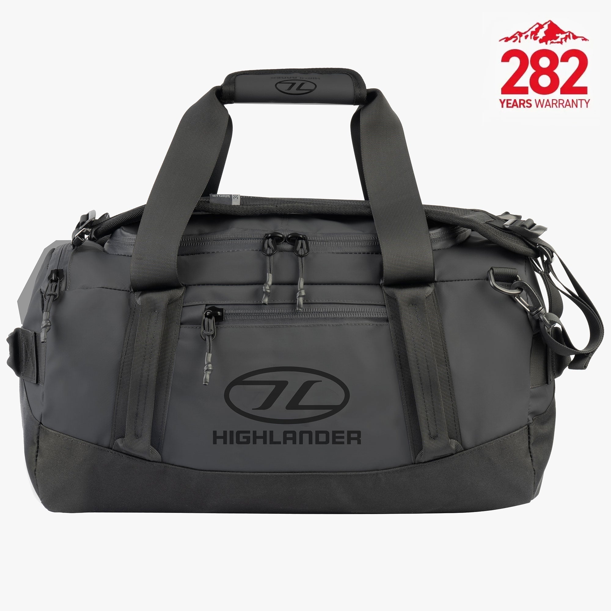 Highlander Survival Hauler 30L borsone nero impermeabile