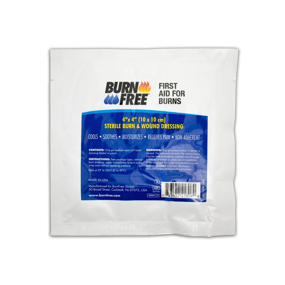 BurnFree Burn Dressing medicazione ustioni 10x10 cm sterile