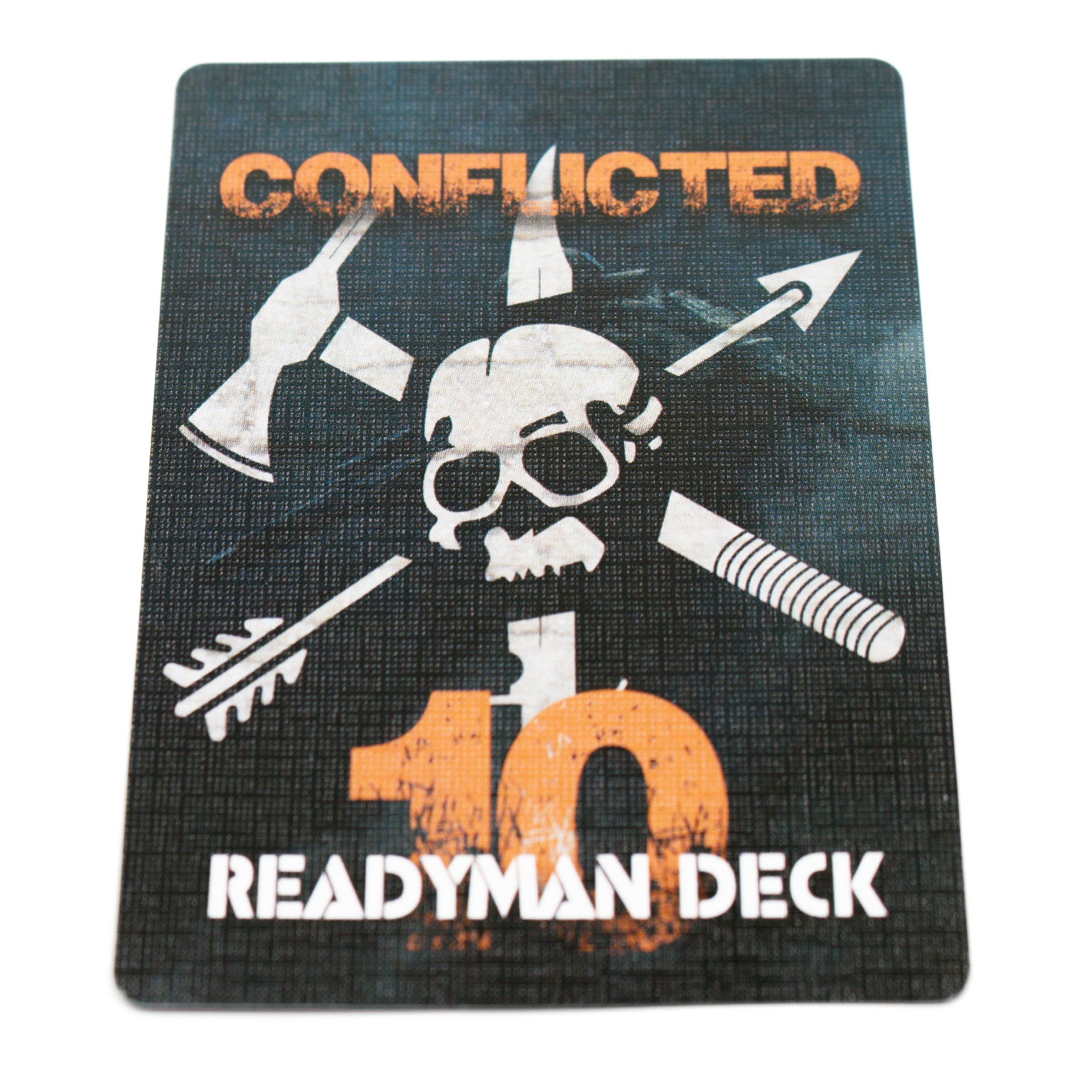 Readyman Conflicted mazzo carte gioco sopravvivenza