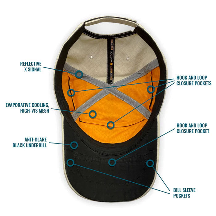 Readyman Cache Cap cappello 6 tasche nascoste