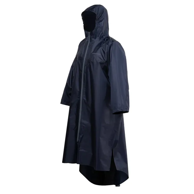 Trekmates Deluxe Full Zip Poncho poncho blu navy impermeabile