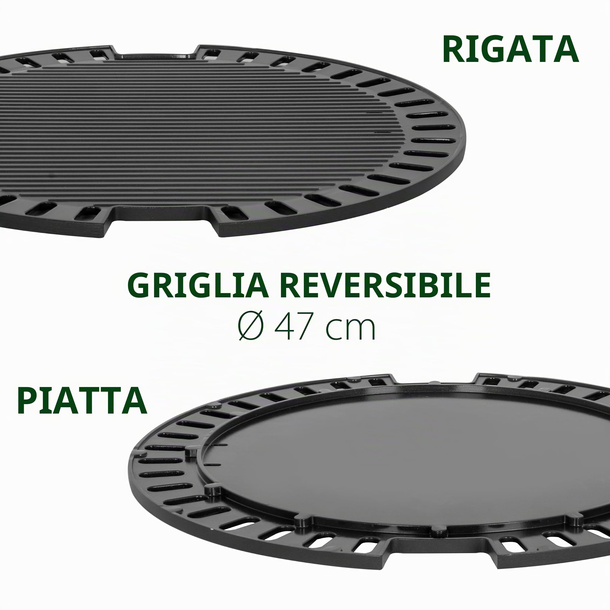 Brunner BBQRuiser LT barbecue gas portatile 30 mbar con termometro