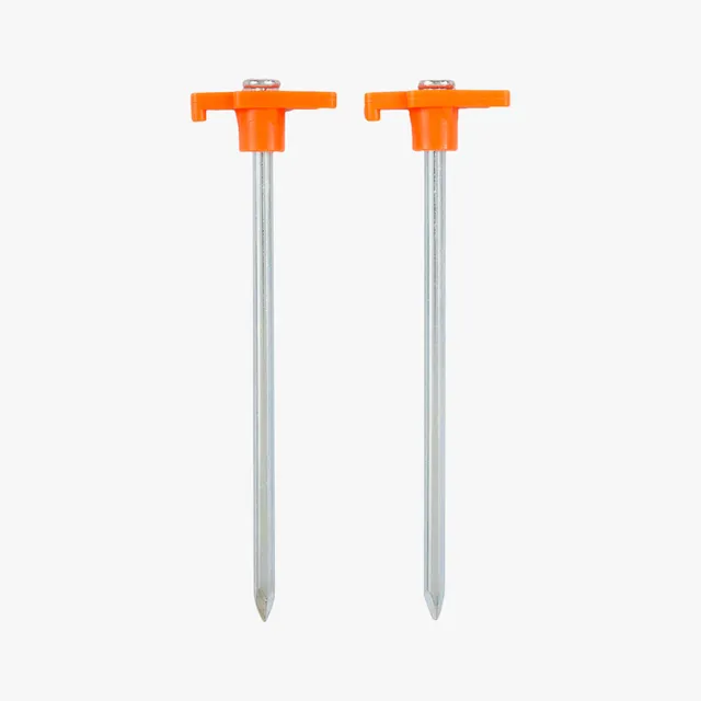 Highlander Rock Pegs picchetti tenda 18 cm 4 pezzi acciaio