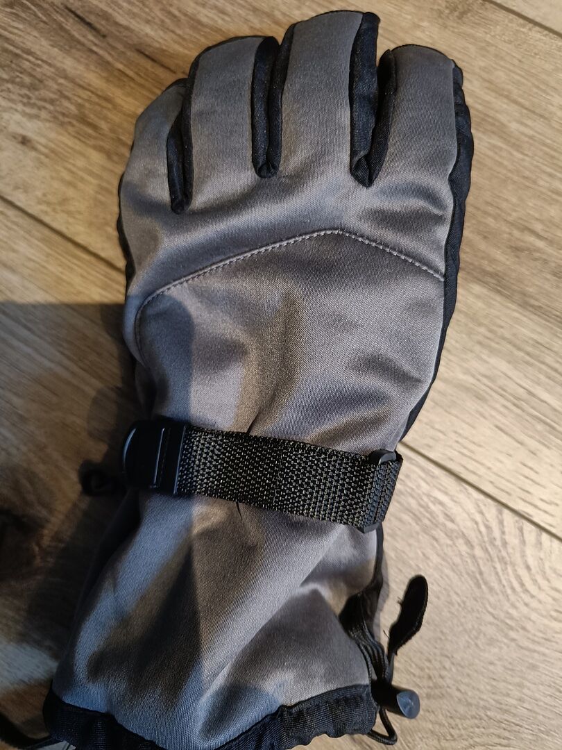 Highlander Mountain guanti termici charcoal antivento