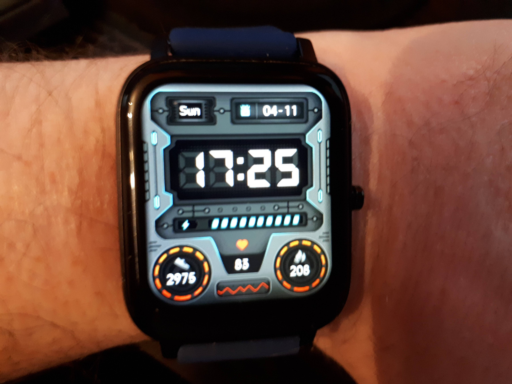 LAMA Activity Tracker Orologio Fitness AMOLED IP67