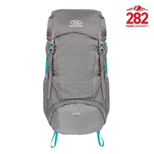 Highlander Ivar 38L zaino trekking donna grigio