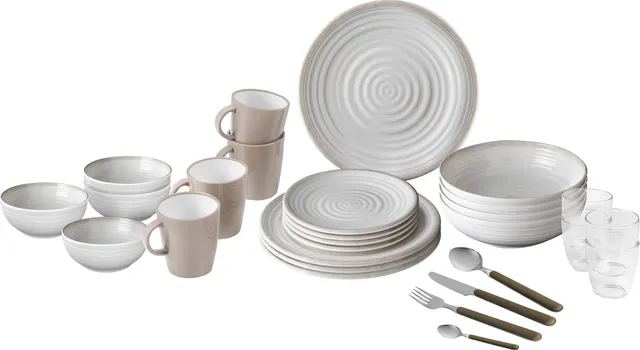 Brunner All Inclusive VIP set stoviglie melamina 40 pezzi Savana