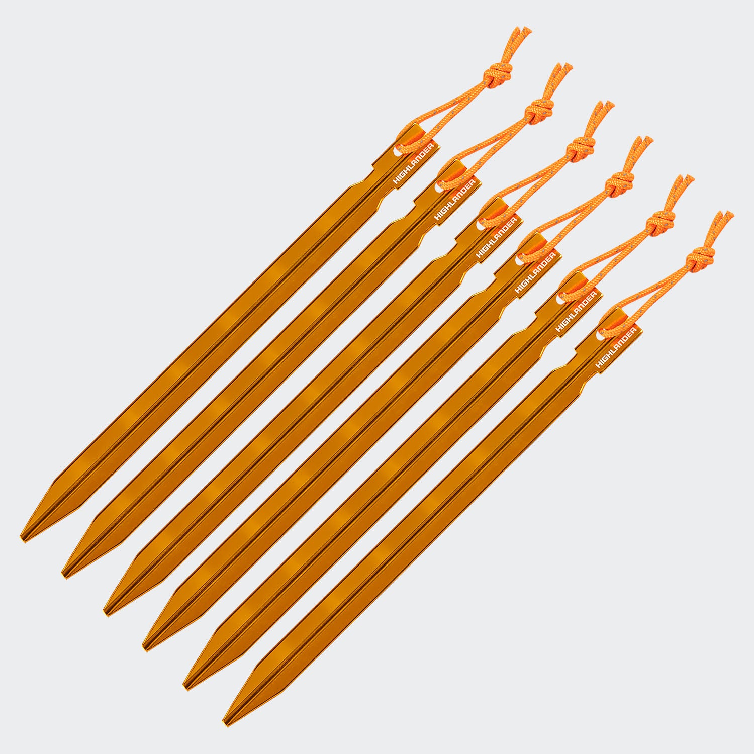 Highlander Survival Arrow picchetti alluminio 18 cm 6 pz