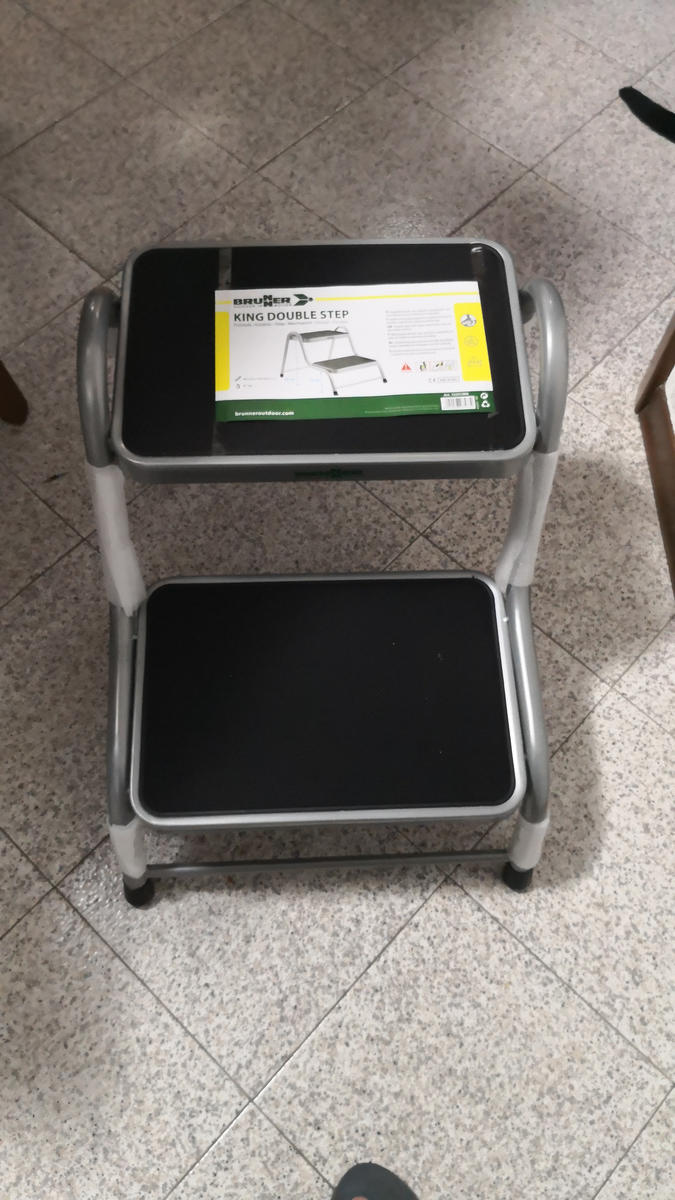 Brunner King Step Gradino Camper Acciaio 150 kg