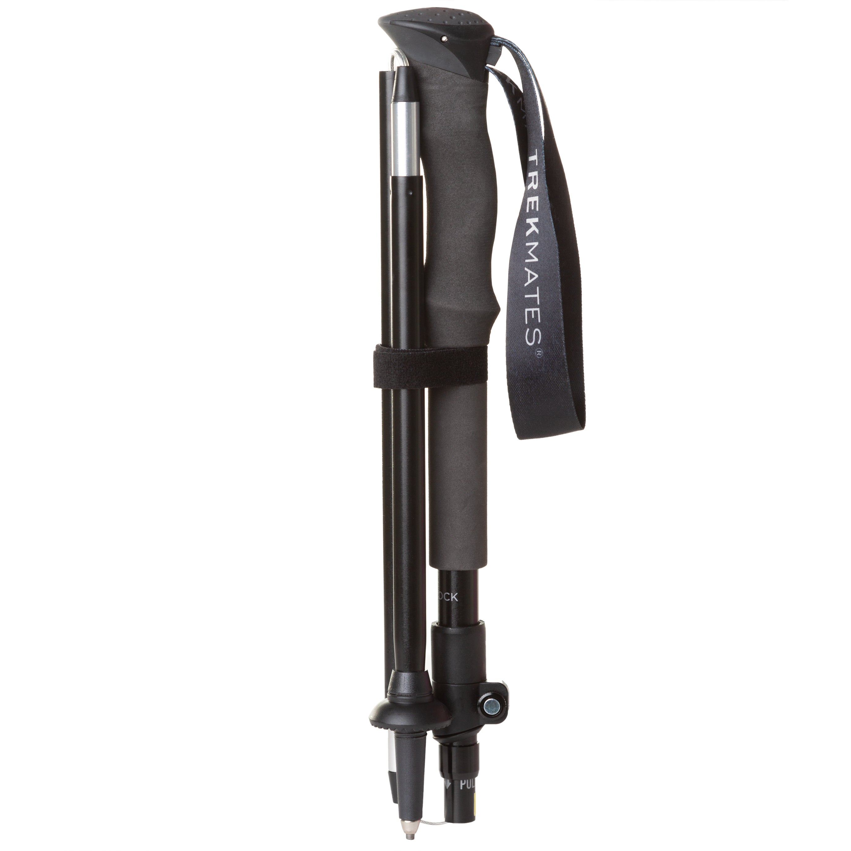 Trekmates Fold Lock Pole bastoncini neri paio 125 cm
