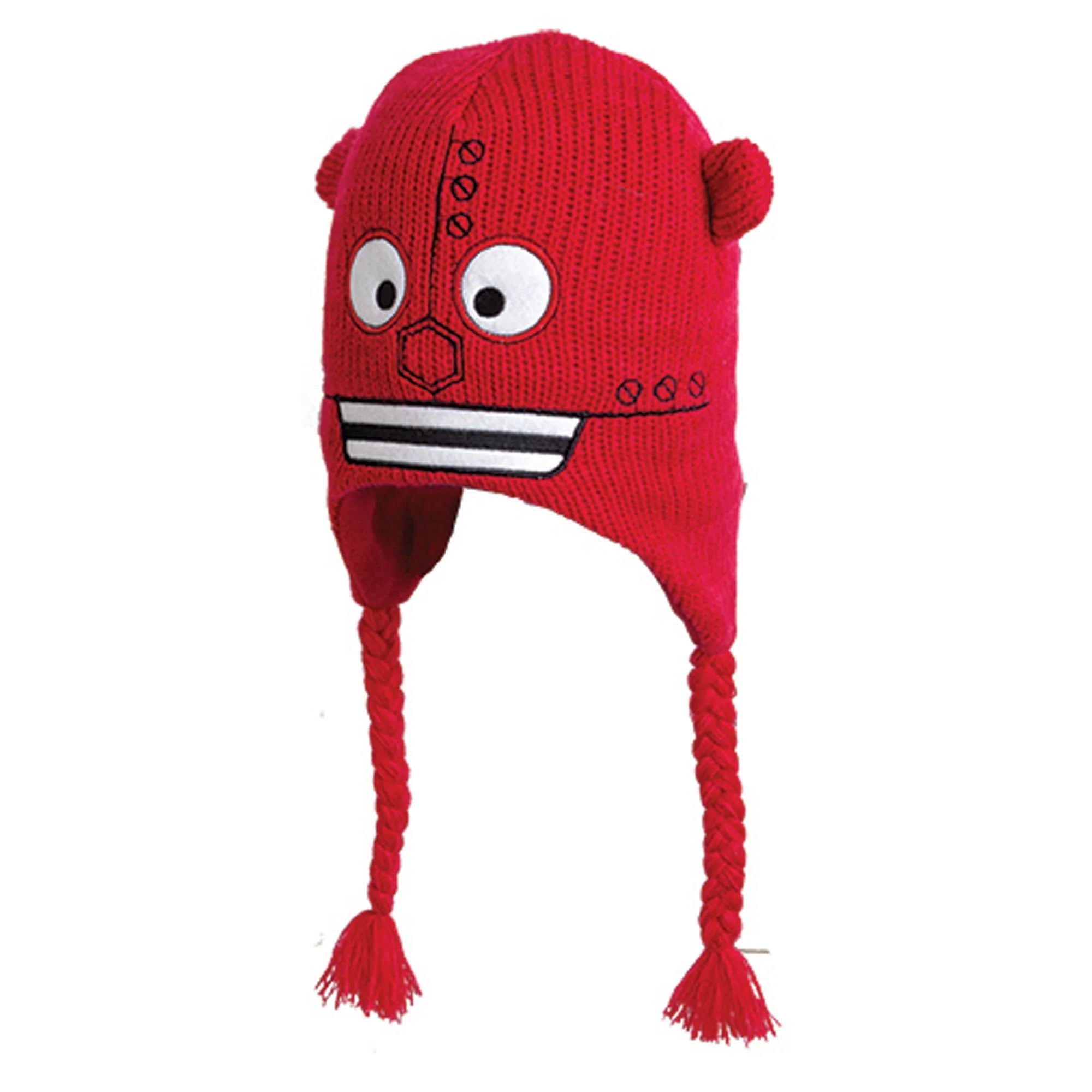 Highlander Survival Robot cappello bambino viola paraorecchie pile
