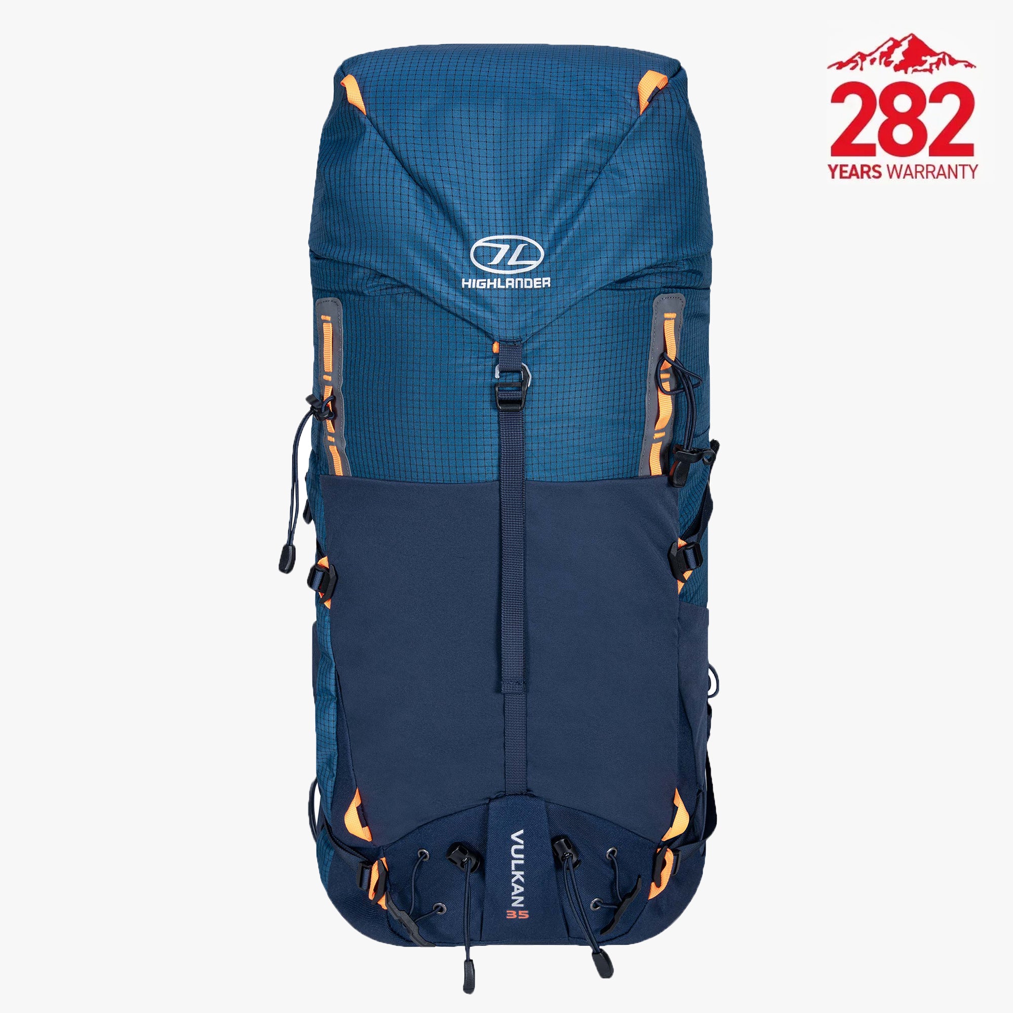 Highlander Vulkan Mountain zaino 35L con coprizaino tecnico