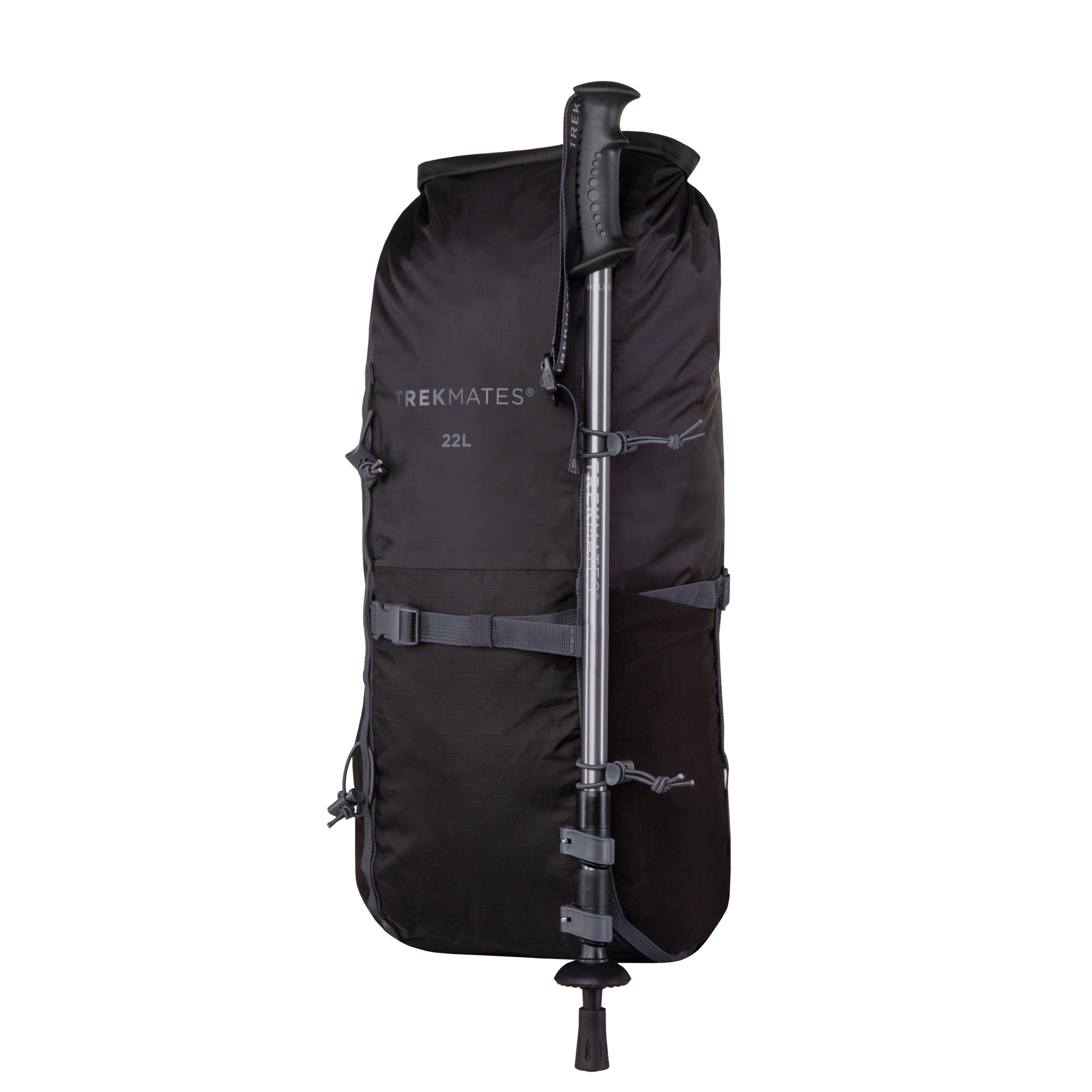 Trekmates Walker Lock Pole bastoncino Asphalt singolo